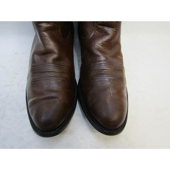 Ariat Mens Sz 11 EE Brown Leather Cowboy Western Boots main image 3